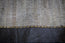 Fancy Stitched Cork and Italian Leather Table Runner, 12x24 Luxury Console centerpiece with Woolies Flannel Applique Floral Art.